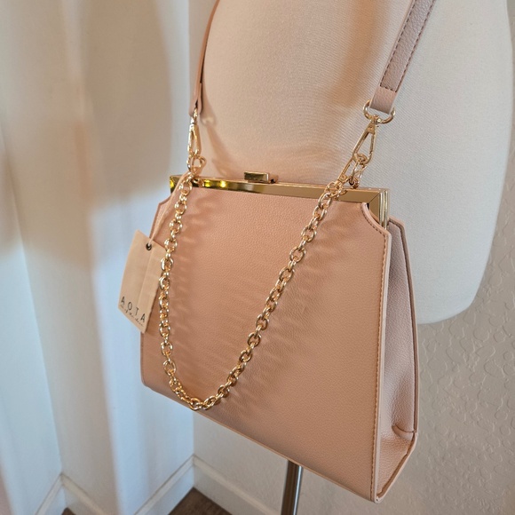 AOTA Anthropologie Pink Shoulder Bag - Picture 3 of 15